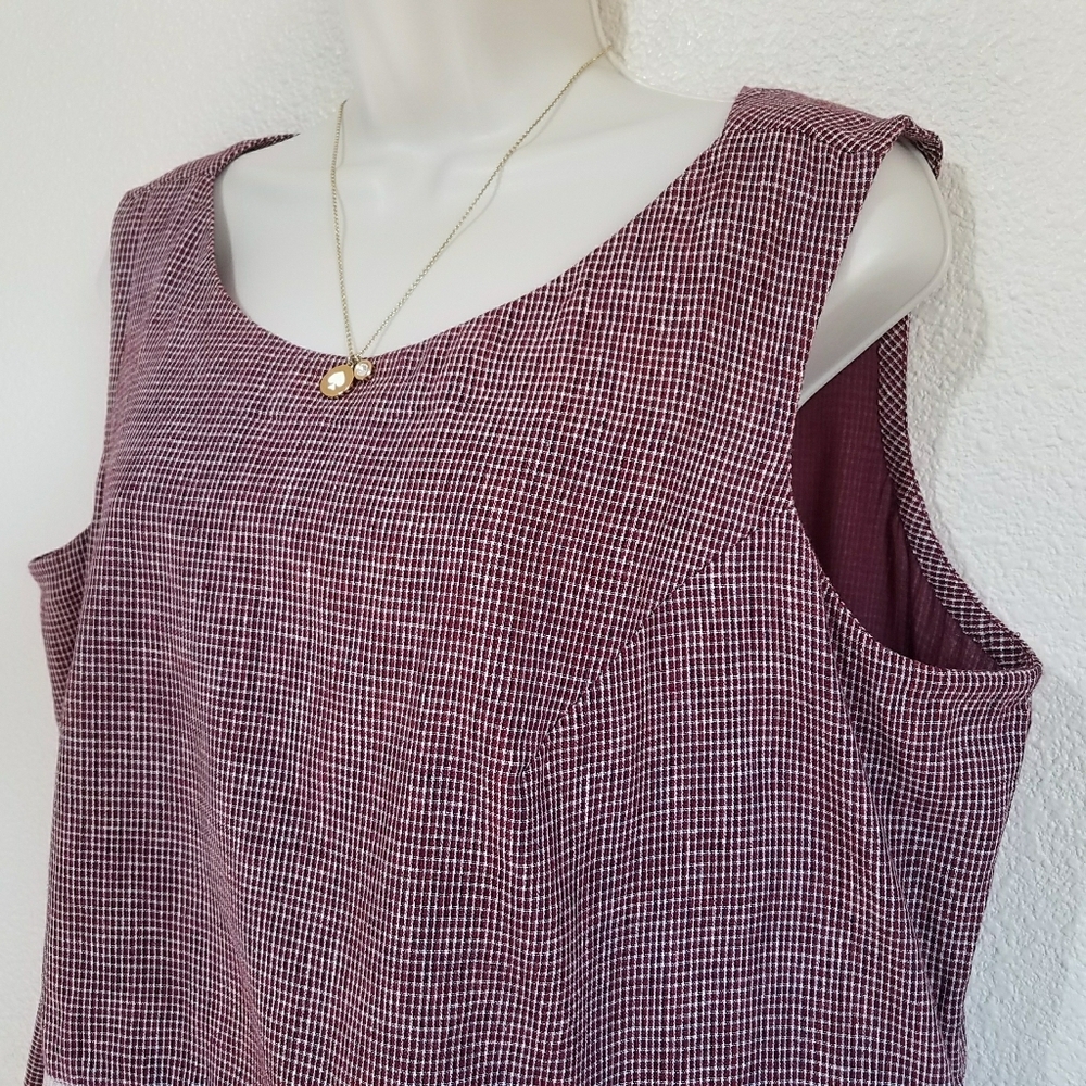 World of Crow Checkered Midi Dress - Picture 5 of 12